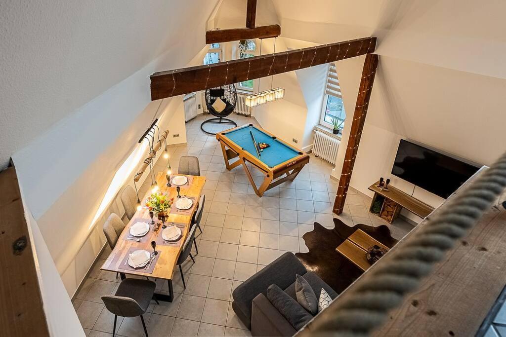 伍珀塔尔Loft Mit Billard-Tisch Und Ps4公寓 外观 照片