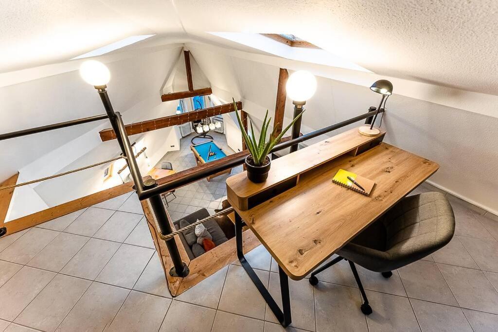 伍珀塔尔Loft Mit Billard-Tisch Und Ps4公寓 外观 照片